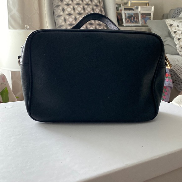 🖤🐧👑BLACK LEATHER VINTAGE JUICY COUTURE PURSE👑🐧🖤 - Picture 4 of 5